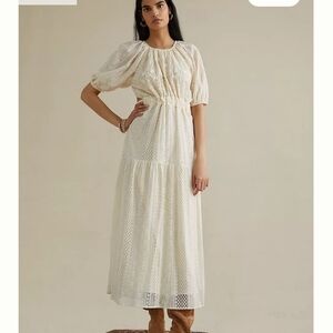 Anthropologie Verb By Pallavi Sunghee Maxi Lace Dress